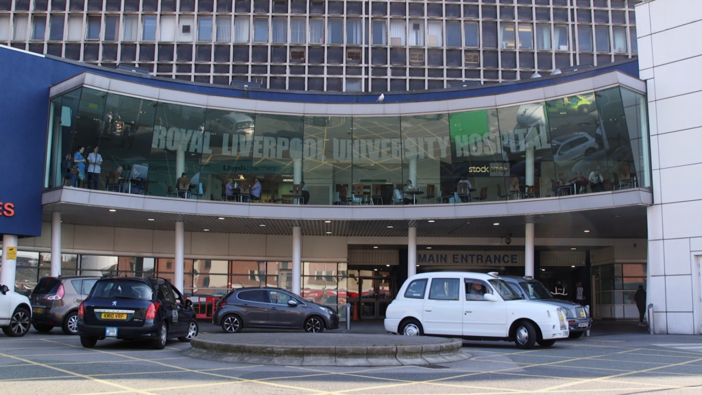 To show movie reel of the Royal Liverpool Hospital